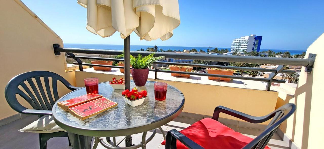 Ferienwohnung Buena Vista - Morro Jable - Meerblick - Pool 외부 사진