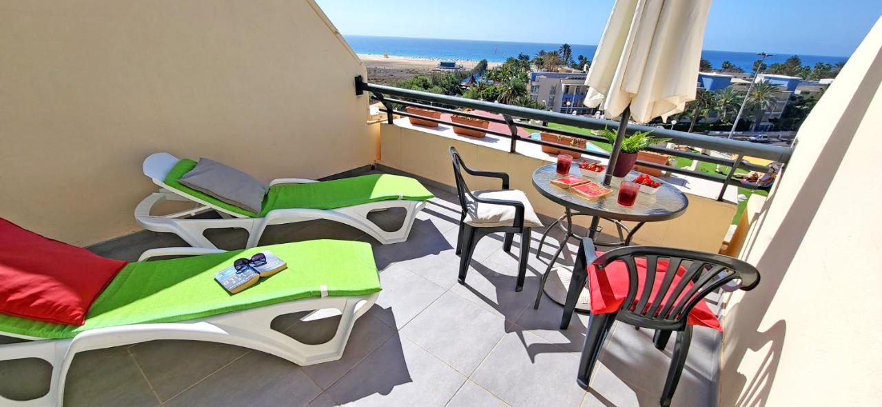 Ferienwohnung Buena Vista - Morro Jable - Meerblick - Pool 외부 사진